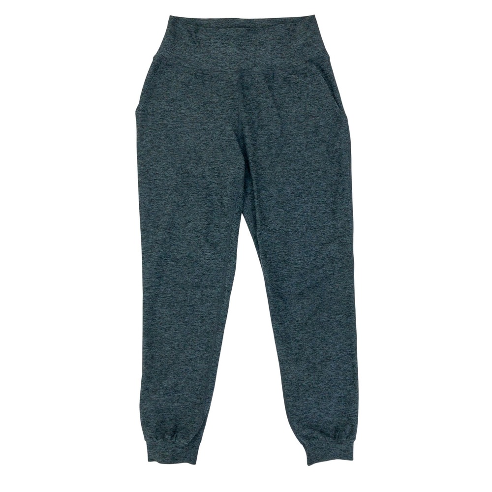 Beyond Yoga Joggers Womens Small Dark Gray Space Dye High Rise Pants